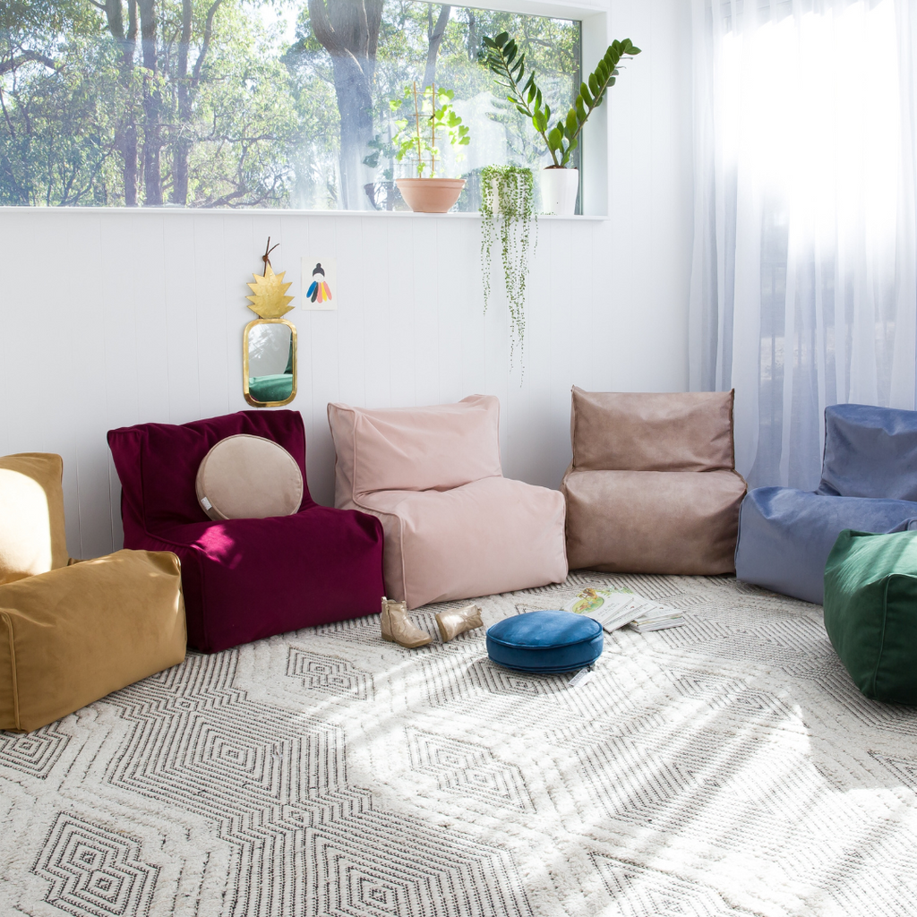 Kids, Teen, Adult beanbag chairs and loungers by Onyx and Smoke