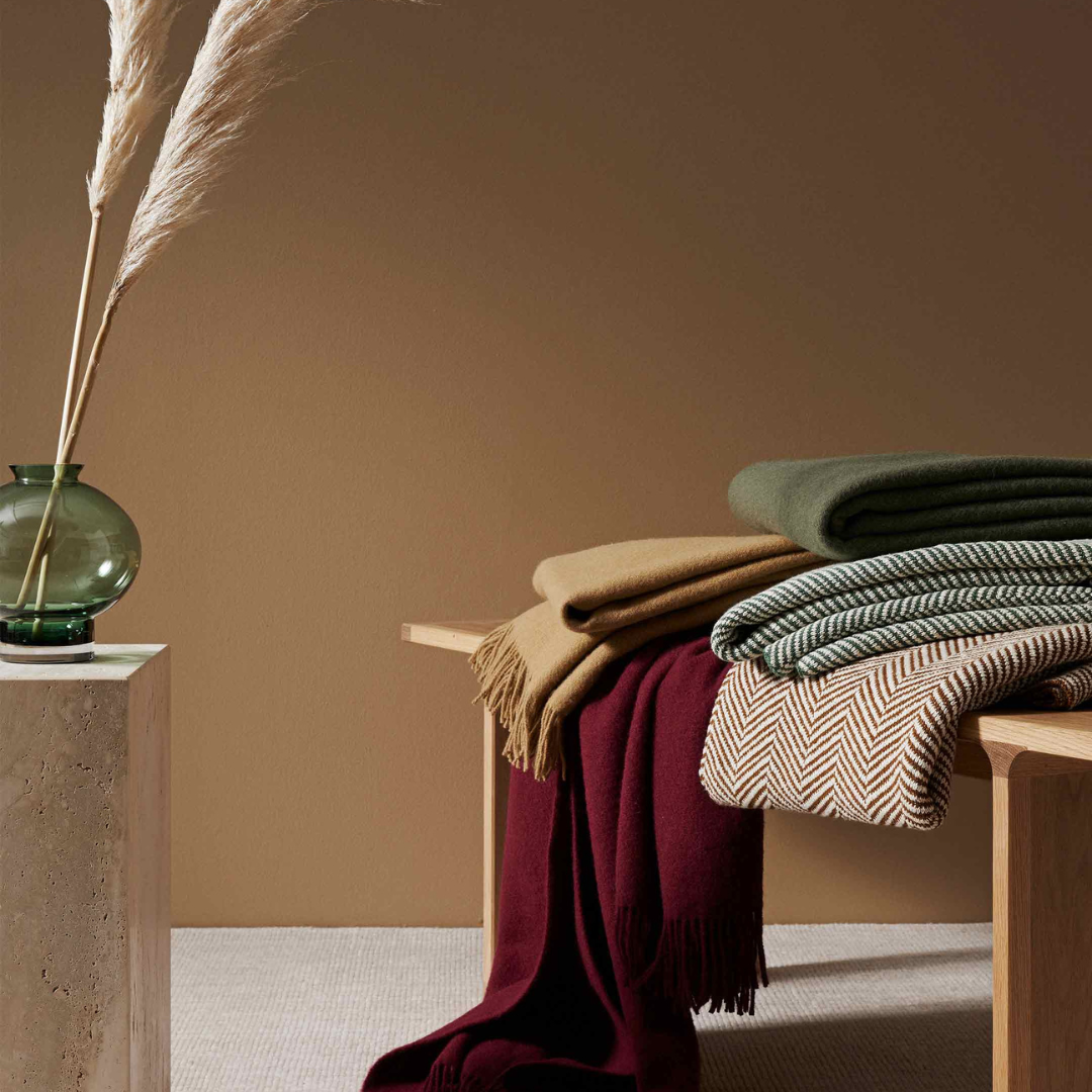 Weave Throw Collection by Onyx & Smoke