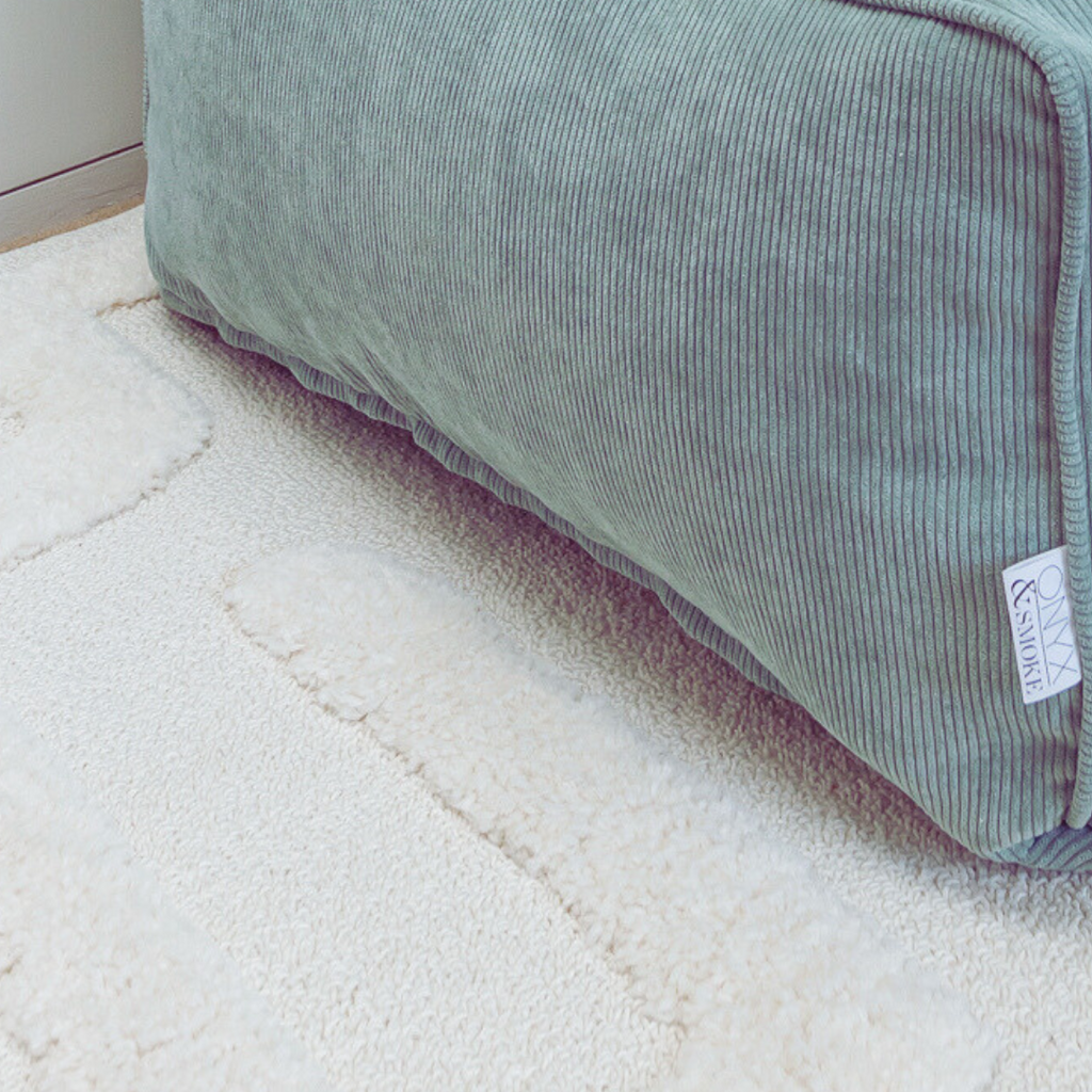 Ottoman seafoam by Onyx and Smoke