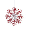 Kangaroo Paw Red and Silver Christmas Decoration - Robin Wells