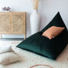Royal Quilted Velvet beanbag chair Relaxabag byonyx and smoke