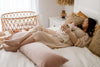 Velvet Body / Pregnancy Pillow long lumbar cushions onyx and smoke