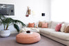 	
Melissa Pouf & Ottoman Collection floor cushion onyx and smoke 