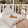 Mykonos Outdoor Poolside bean bag The Relaxabag onyx and smoke